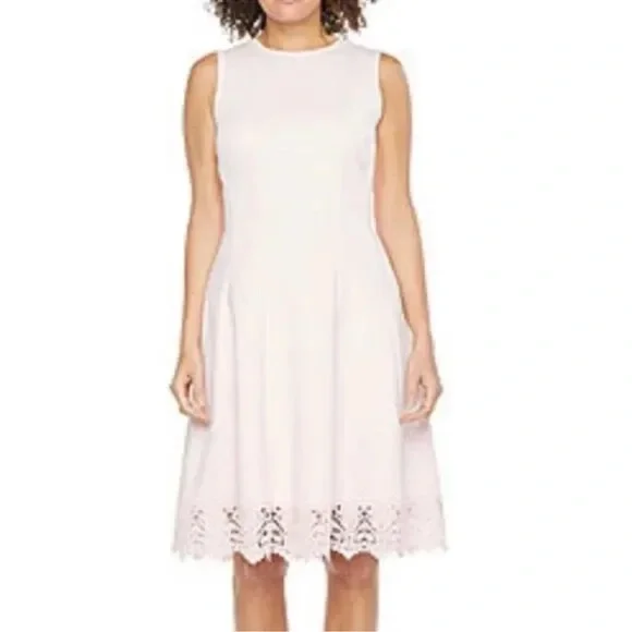 strapless open back dress Short Pink Floral Casual Party Dress with Puff Sleeves– PromGirl main image 1